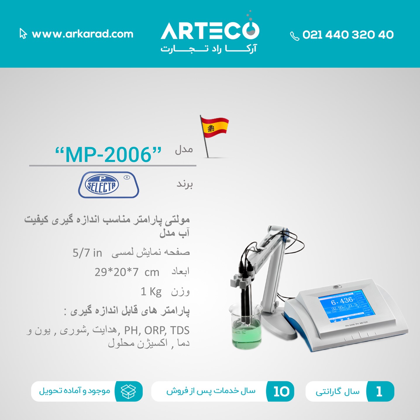 مولتی پارامتر مدل ( MP-2006 )