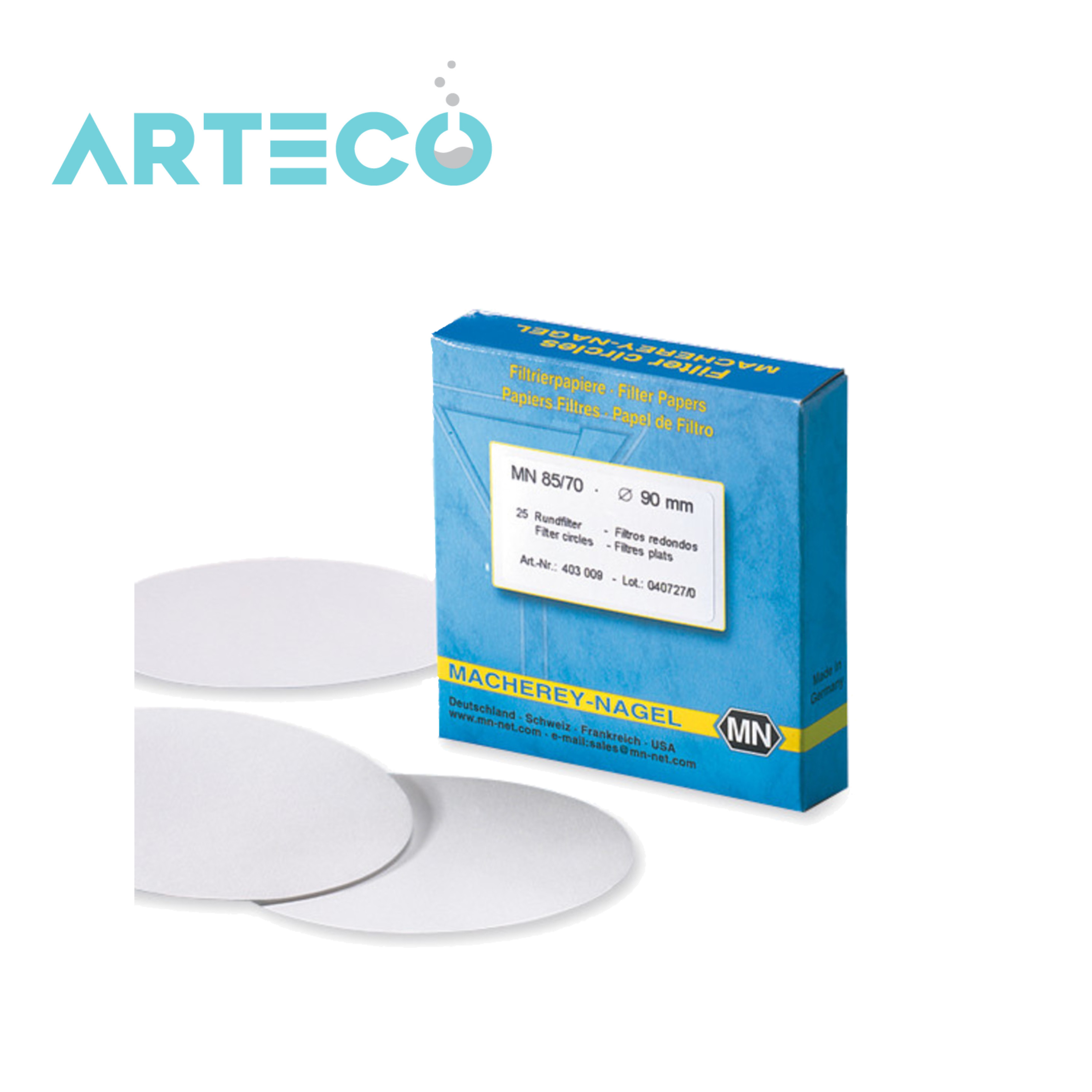 فیلتر فیبر شیشه ای گرد