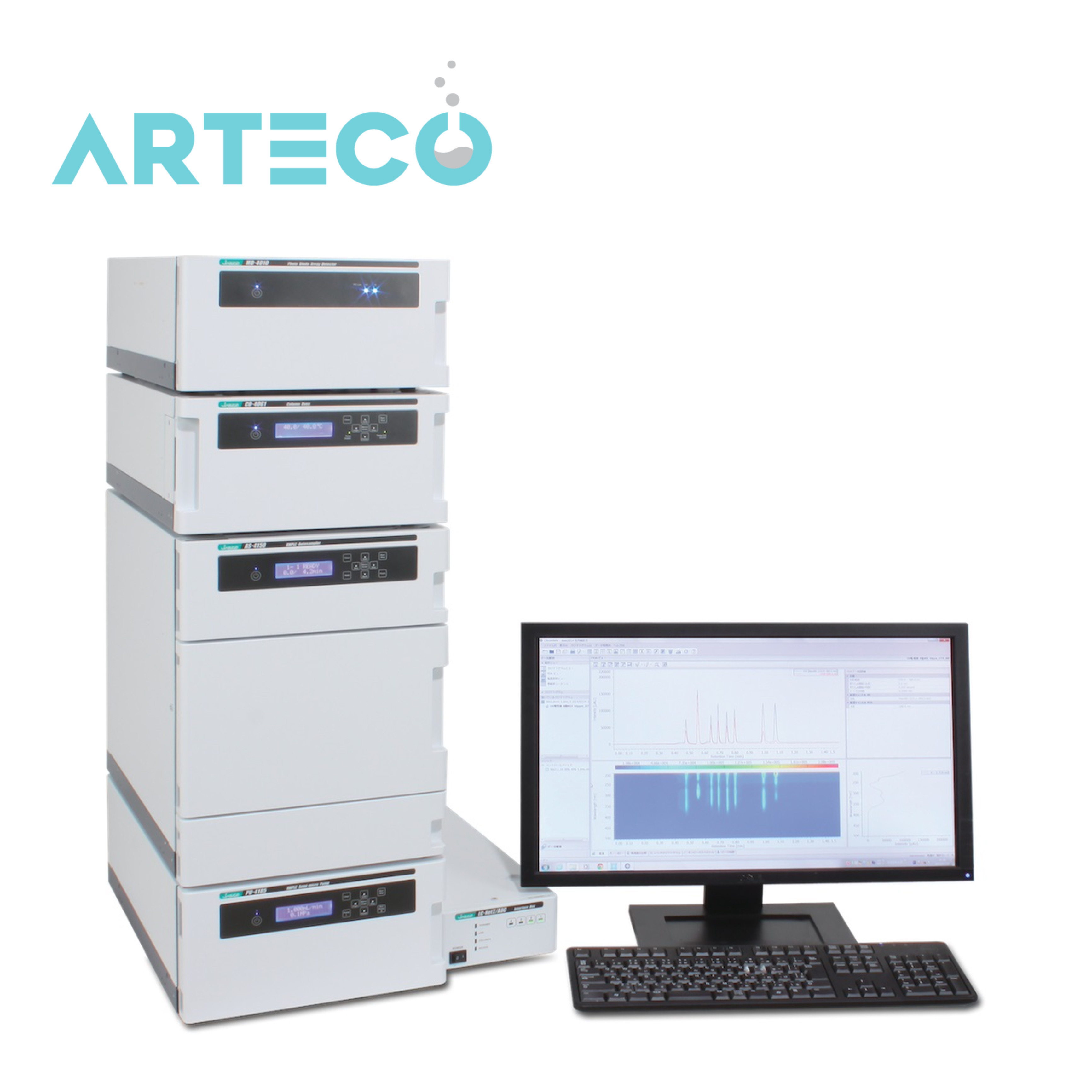 دستگاه کروماتوگرافی مایع HPLC مدل LC-4000