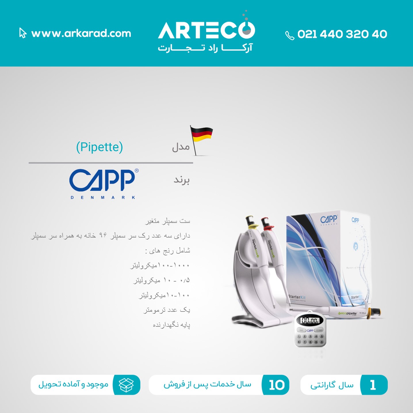 ست سمپلر متغیر CAPP