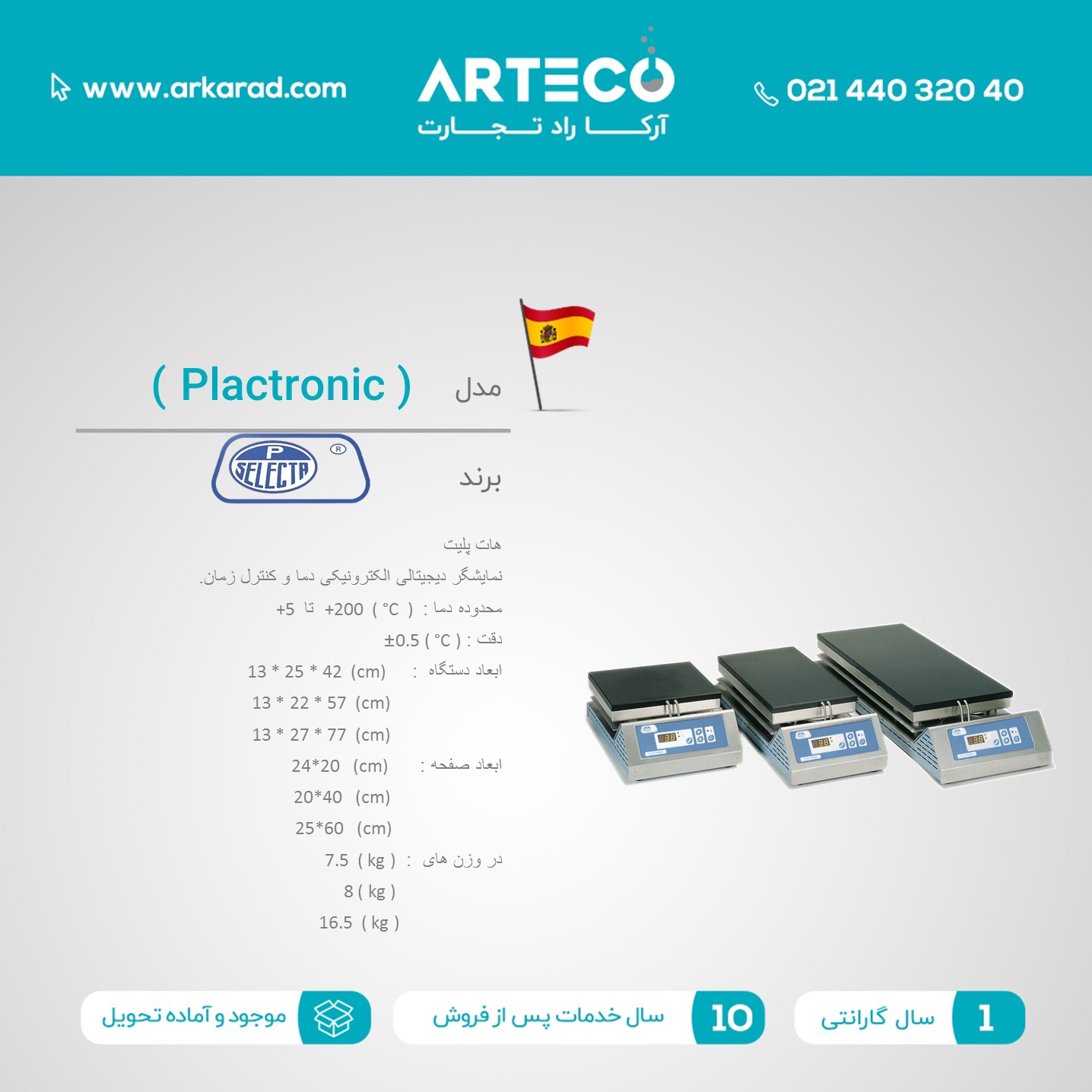 هات پلیت مدل (Plactronic)