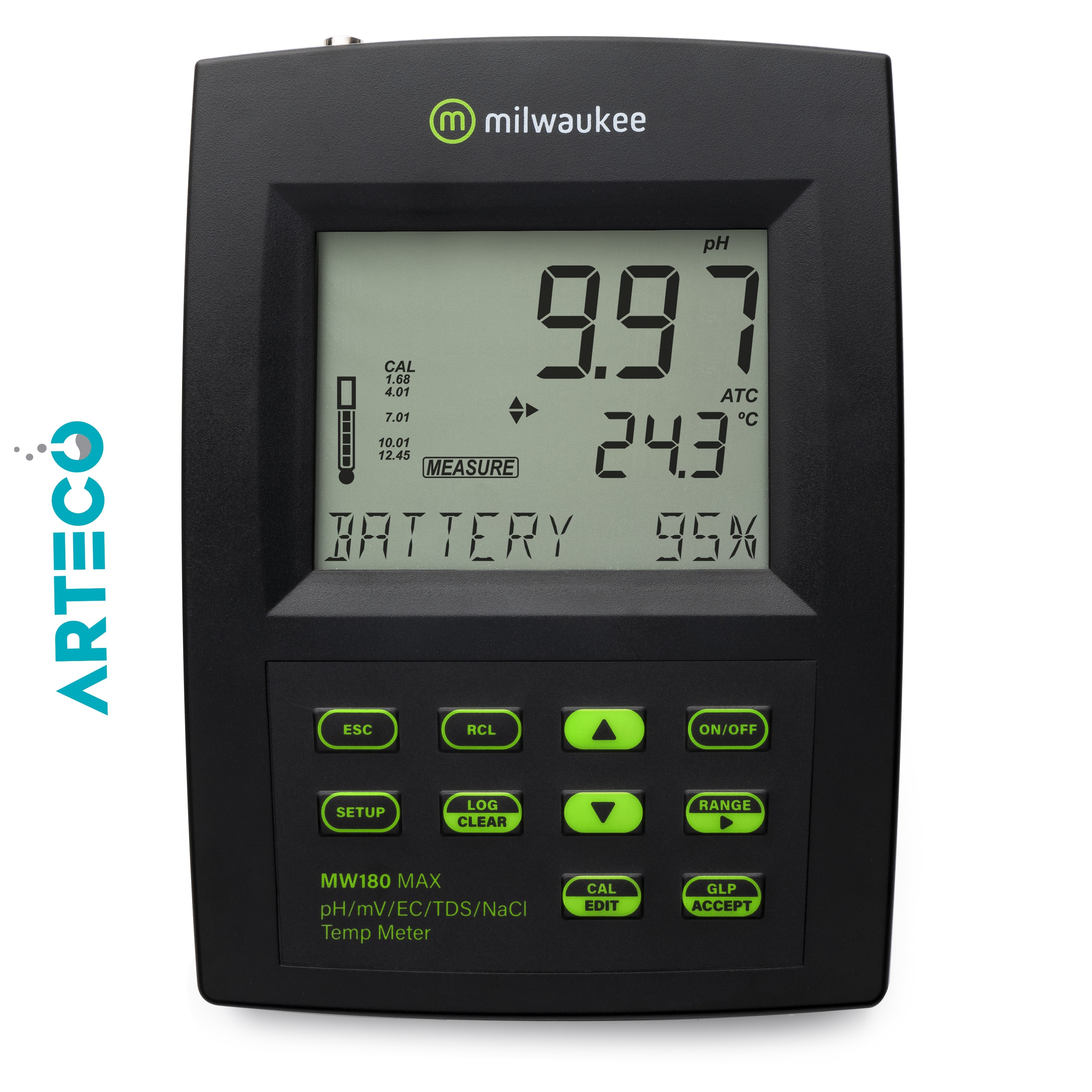 مولتی پارامتر آنالایزر رومیزی مدل MW 160 MAX میلواکی